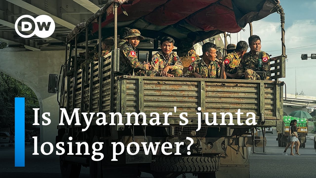 Clashes in Myanmar trigger exodus to Thailand | DW News
