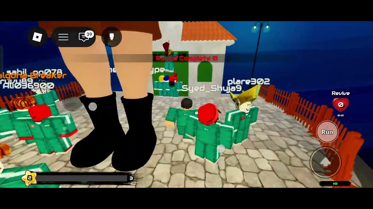 Squid game challenge