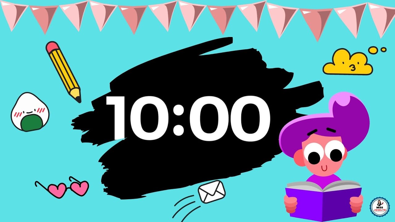 TEMPORIZADOR - CRONÓMETRO 10 MINUTOS - TIMER 10 MINUTES #DOCENCIA #PAUSA