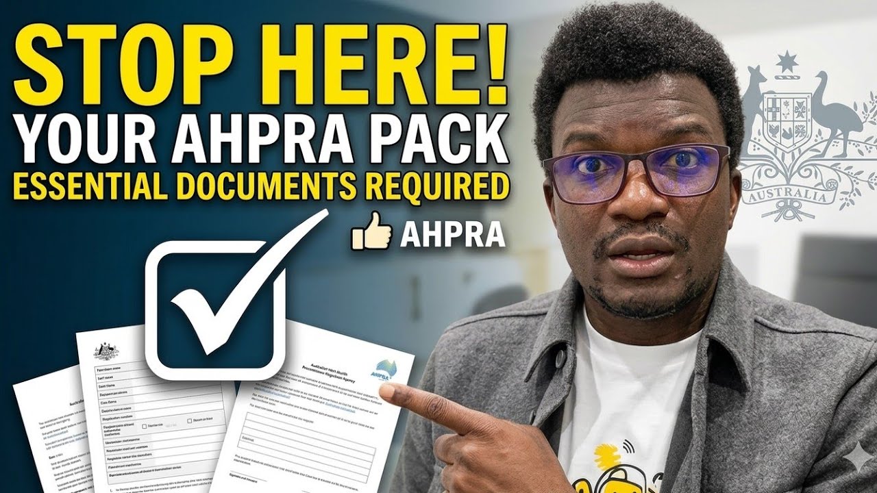 AHPRA LIMITED REGISTRATION: THE DOCUMENTS REQUIRED FROM YOU!!