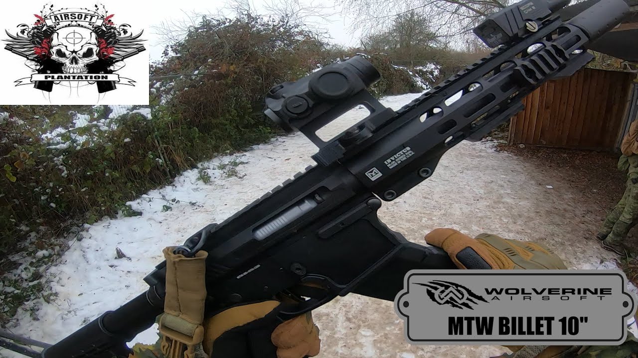 Attack The Village at Airsoft Plantation. Wolverine MTW Billet