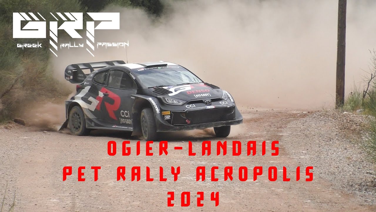 SEBASTIAN OGIER - TOYOTA YARIS RALLY 1 - PET RALLY ACROPOLIS 2024