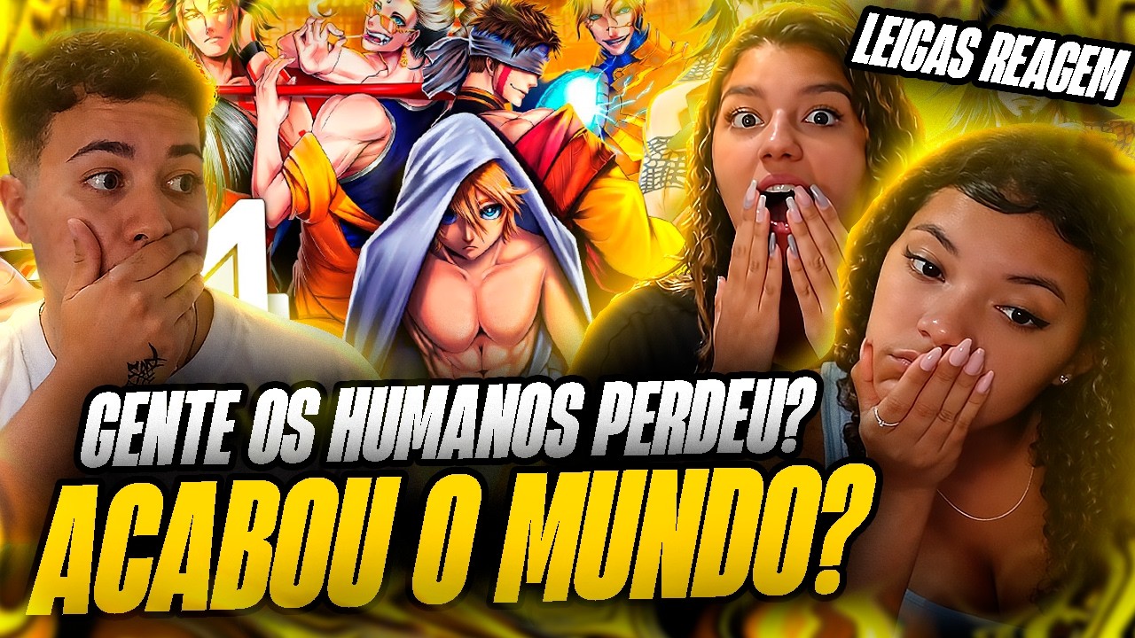 LEIGAS REAGEM a Humanos (Shuumatsu no Valkyrie) - Humanidade | M4rkim / ApenasGeekReact