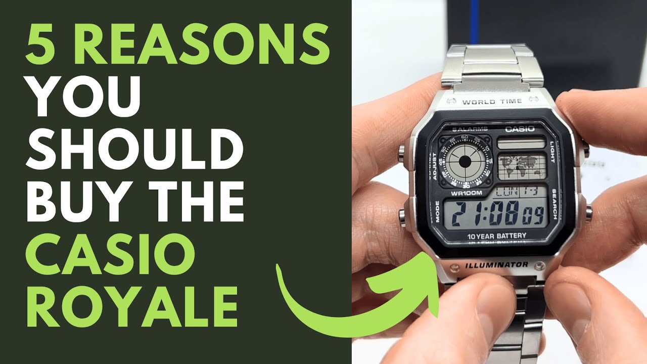 5 Reasons to buy the Casio Royale AE-1200 WH