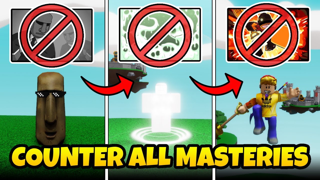 How to COUNTER all MASTERIES in slap battles!