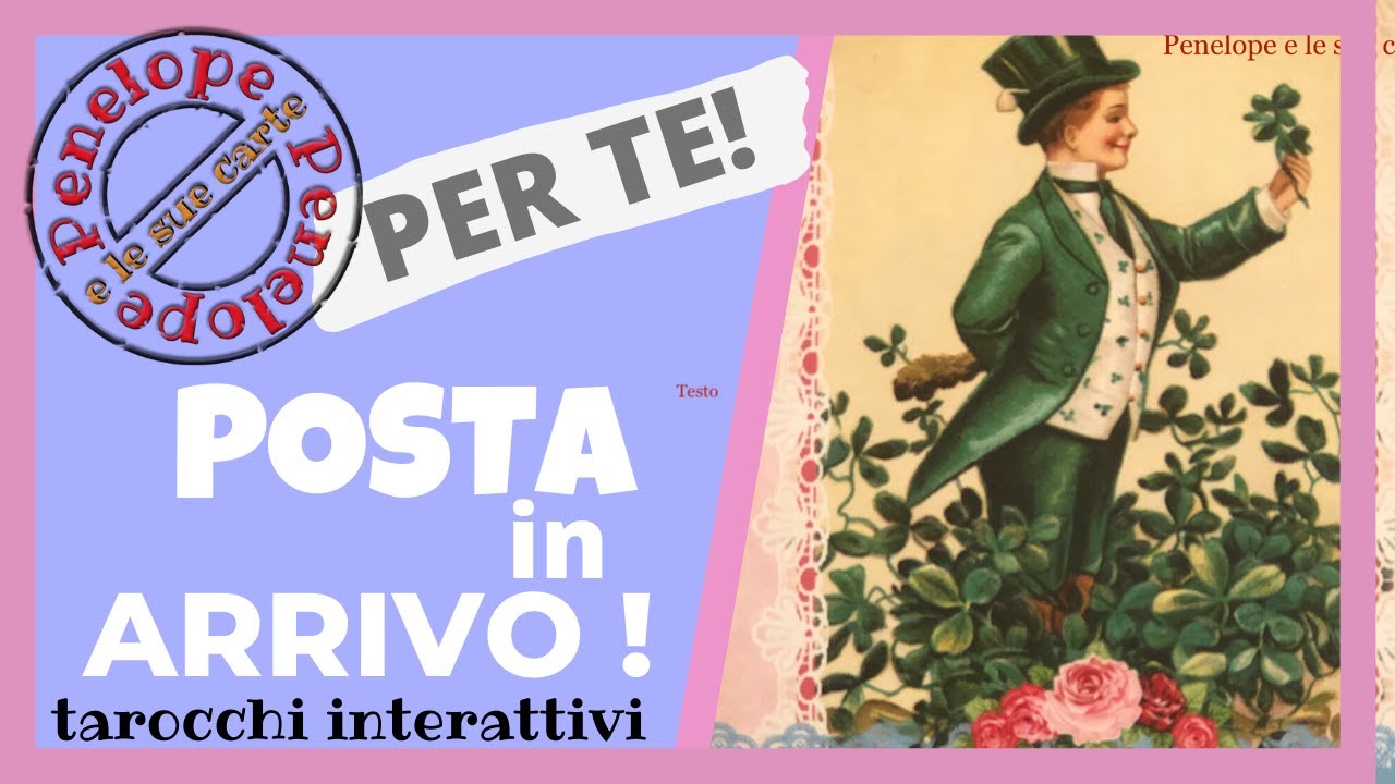 C’È POSTA PER TE 🦋 Scegli una carta e ricevi il messaggio dei tarocchi! Cartomanzia interattiva