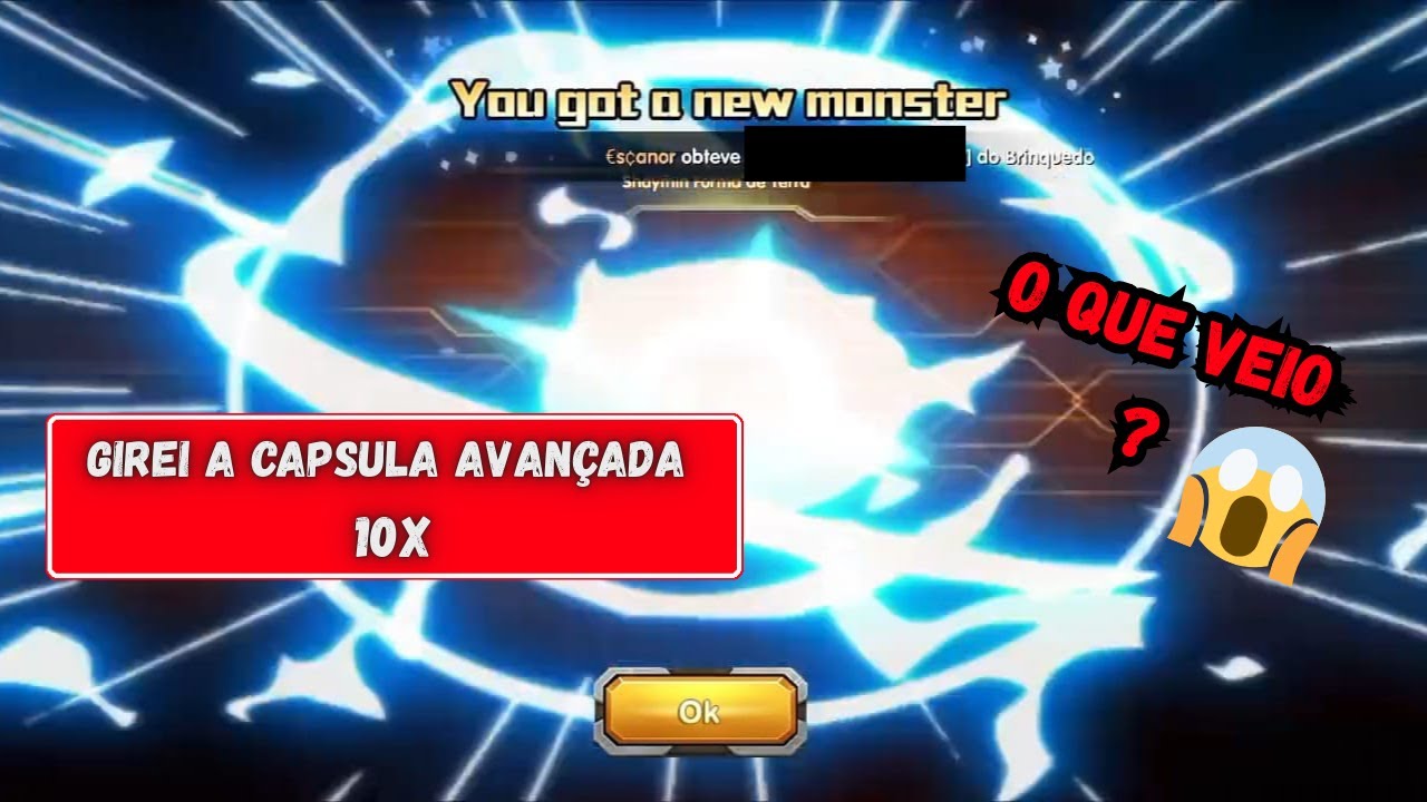 Girei a cápsula avançada 10x para pegar Heatran, e olha o que veio...