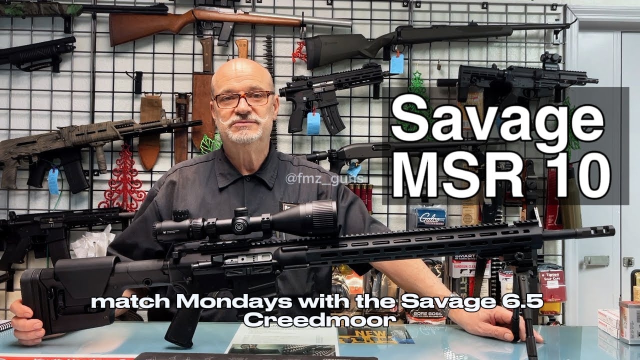 Savage MSR-10 Caliber 6.5 creedmoor 1/8 twist | Match Monday #savage #rifle