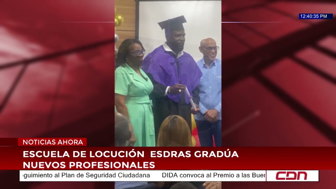 Escuela de Locución Esdras gradúa nuevos profesionales