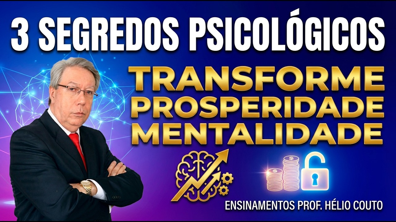 T&eacute;cnicas de Mindset para Melhorar sua Rela&ccedil;&atilde;o com Dinheiro | H&eacute;lio Couto