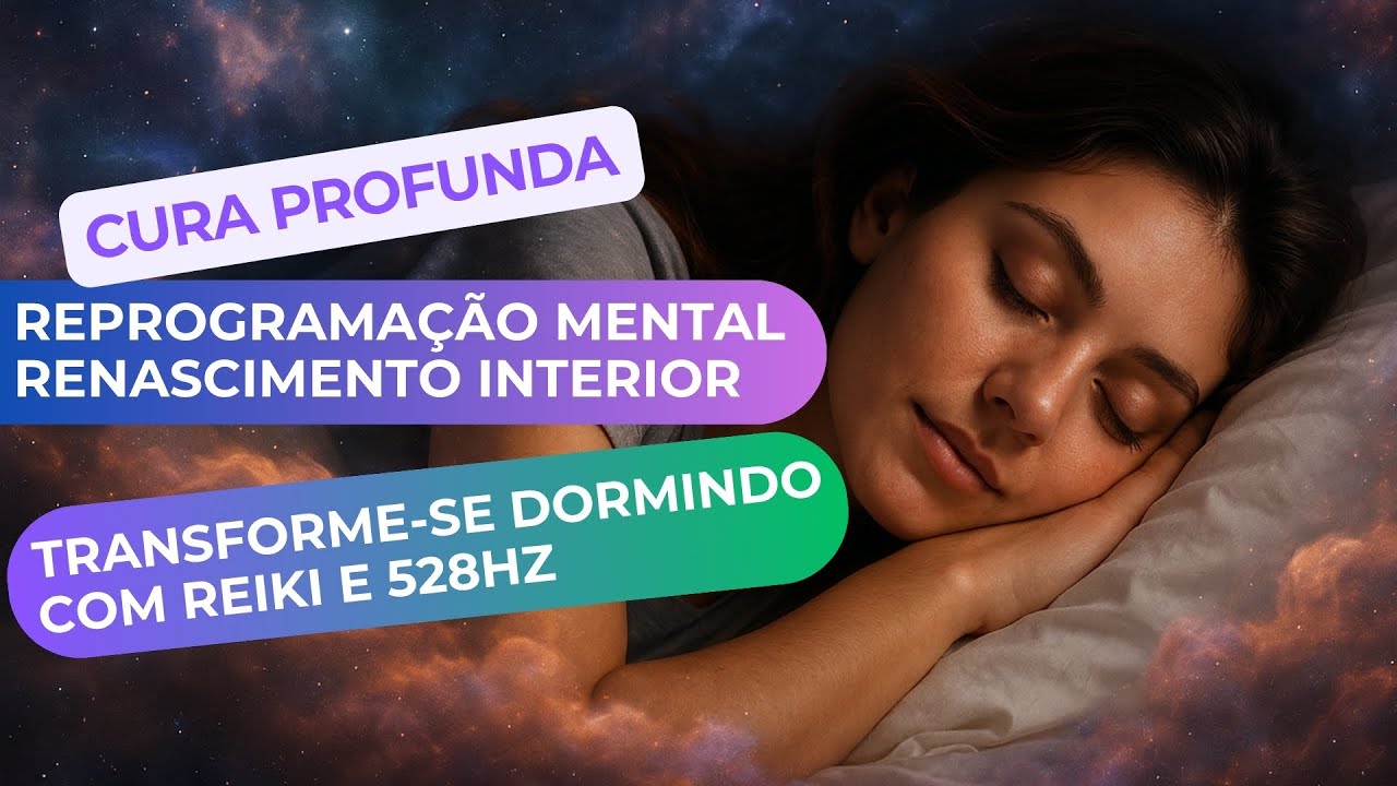 💎 Transforme-se Dormindo: Reprogramação Quântica para Sucesso, Amor e Cura Interior, com Reiki.