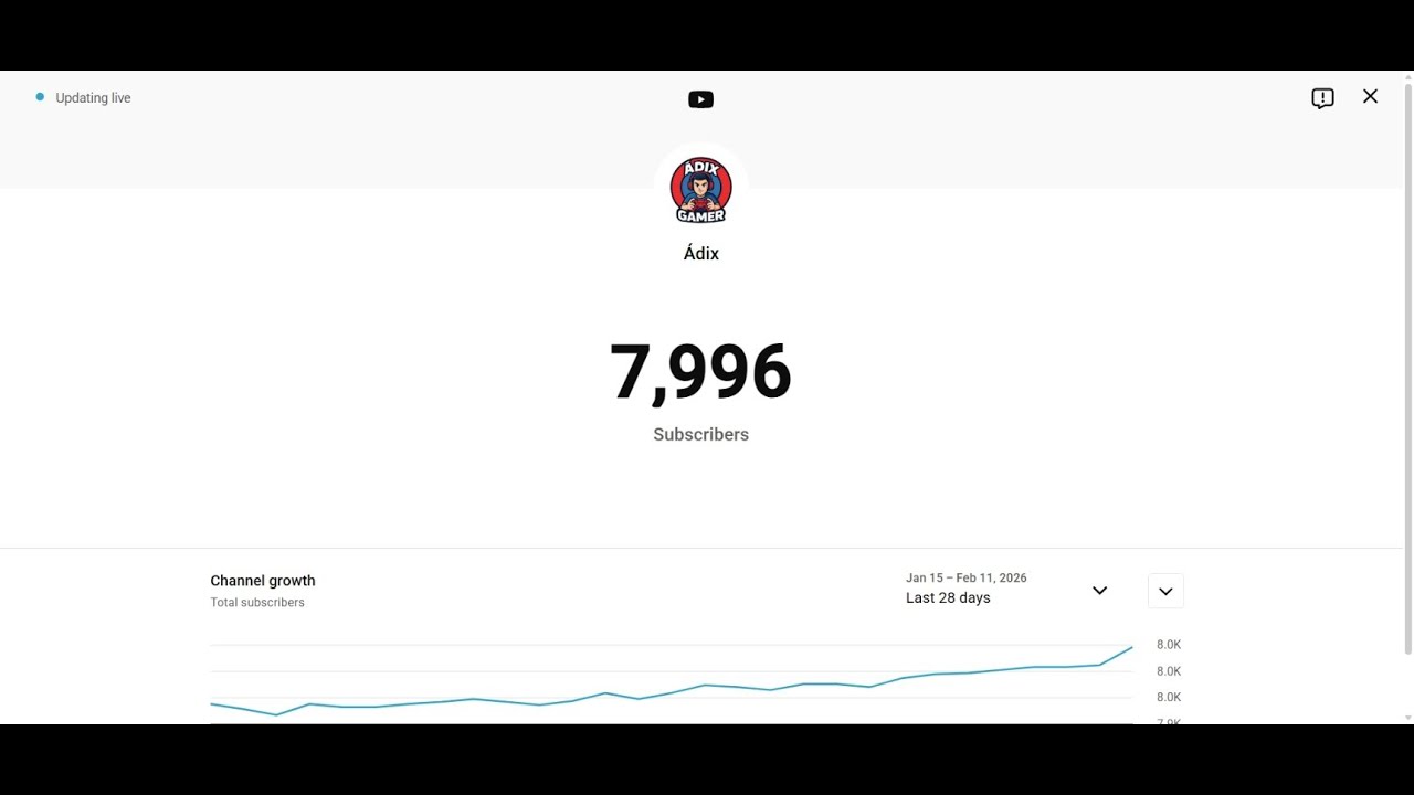 Érjük el a 8000 feliratkozót együtt! #shorts #youtube #gaming #live