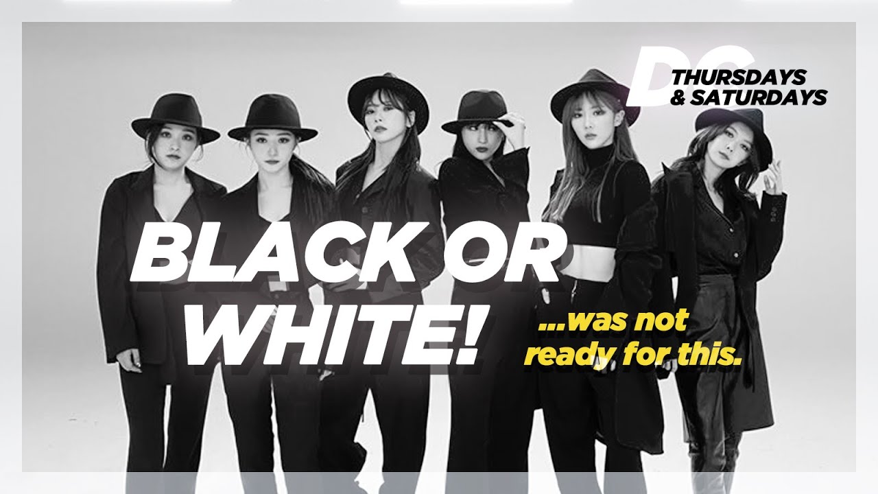 They're Michael Jackson! Reacting to 드림캐쳐 DREAMCATCHER Black or White REC Dingo Performance.