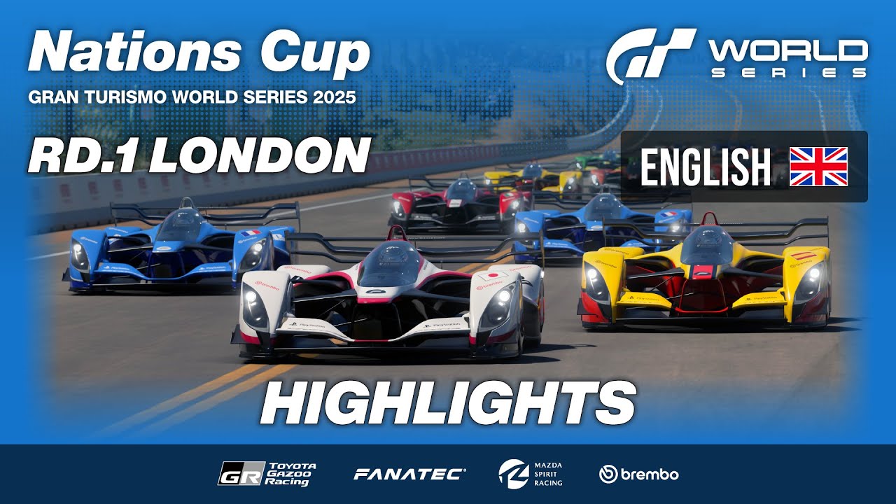 GT World Series 2025 | Round 1 - London | Nations Cup | Highlights