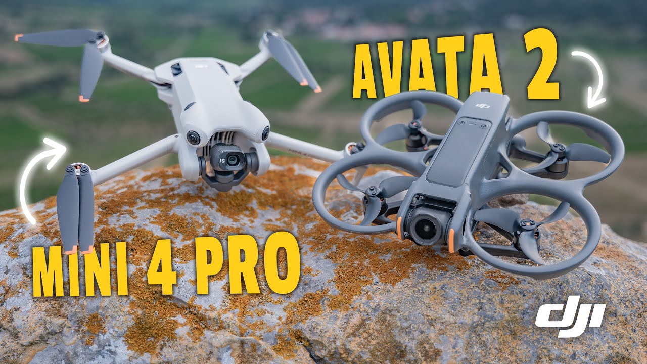 DJI MINI 4 Pro vs AVATA 2 : lequel est fait pour vous ?