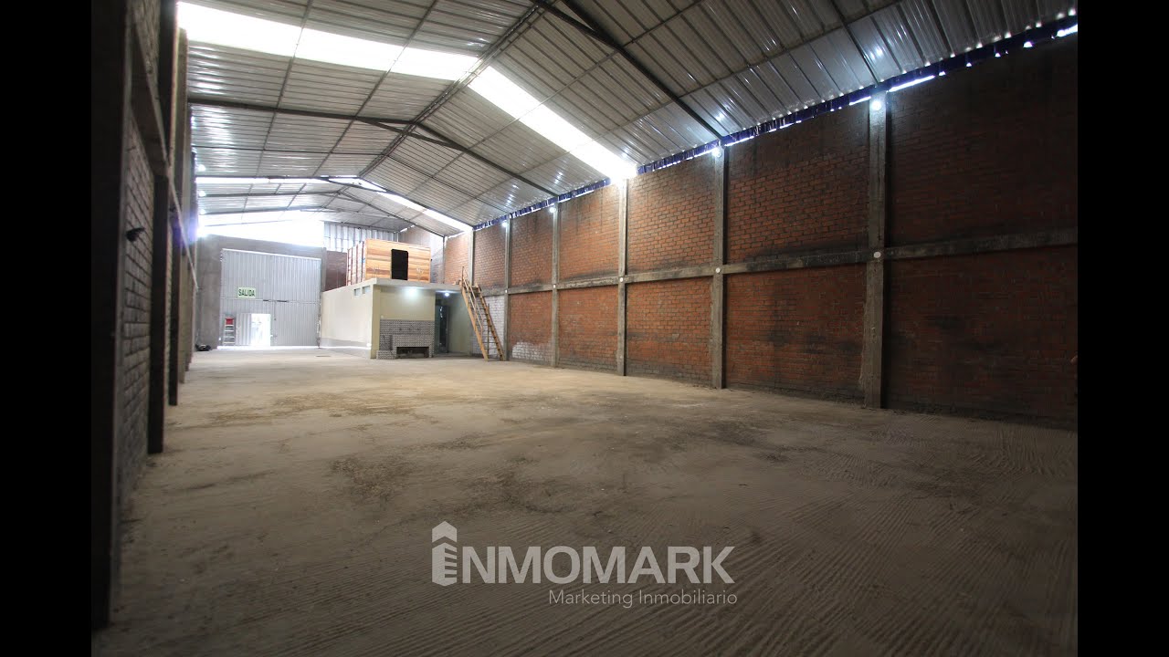 🔵Local de 300 m2 con NAVE INDUSTRIAL