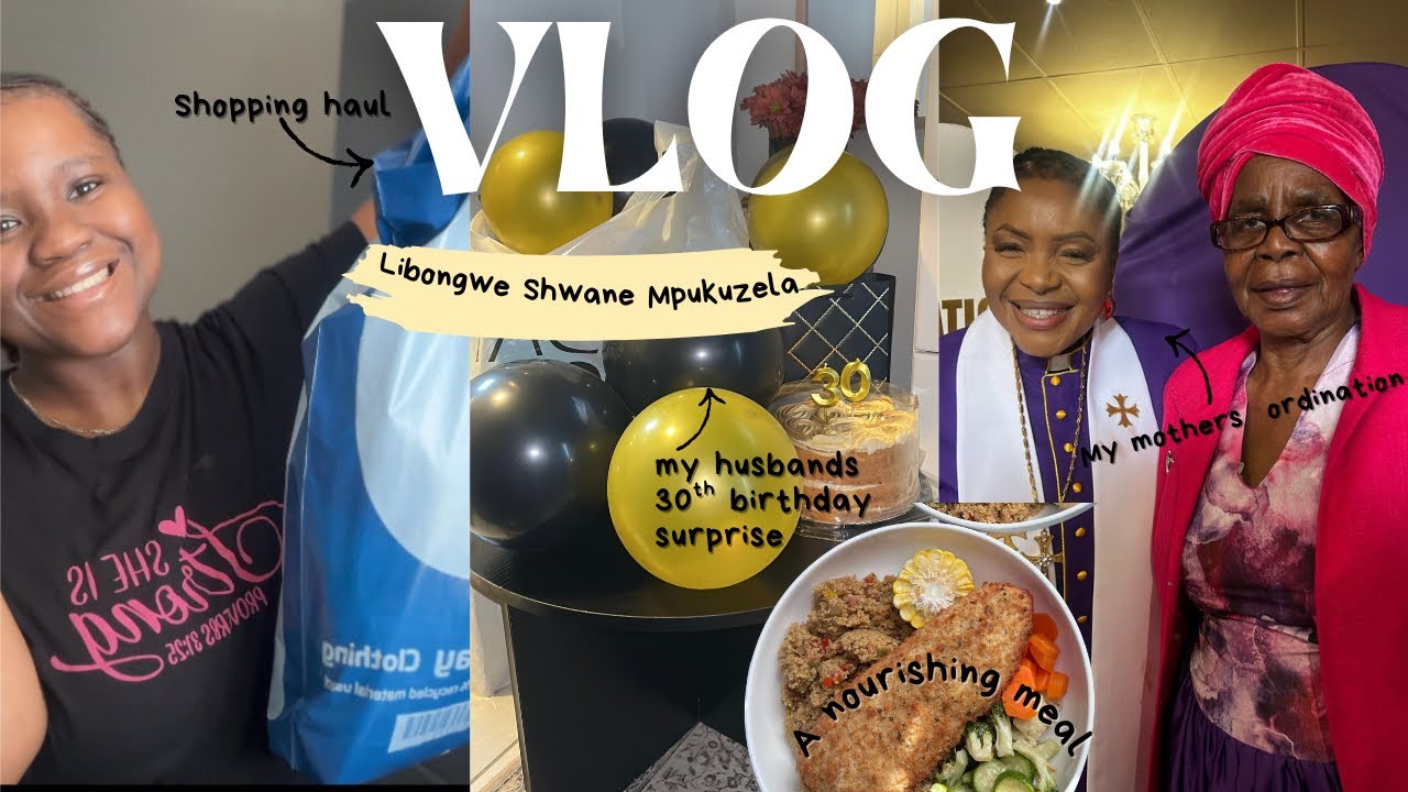 VLOG|| Husbands birthday surprise, Mom’s ordination ceremony, Shopping haul🌸