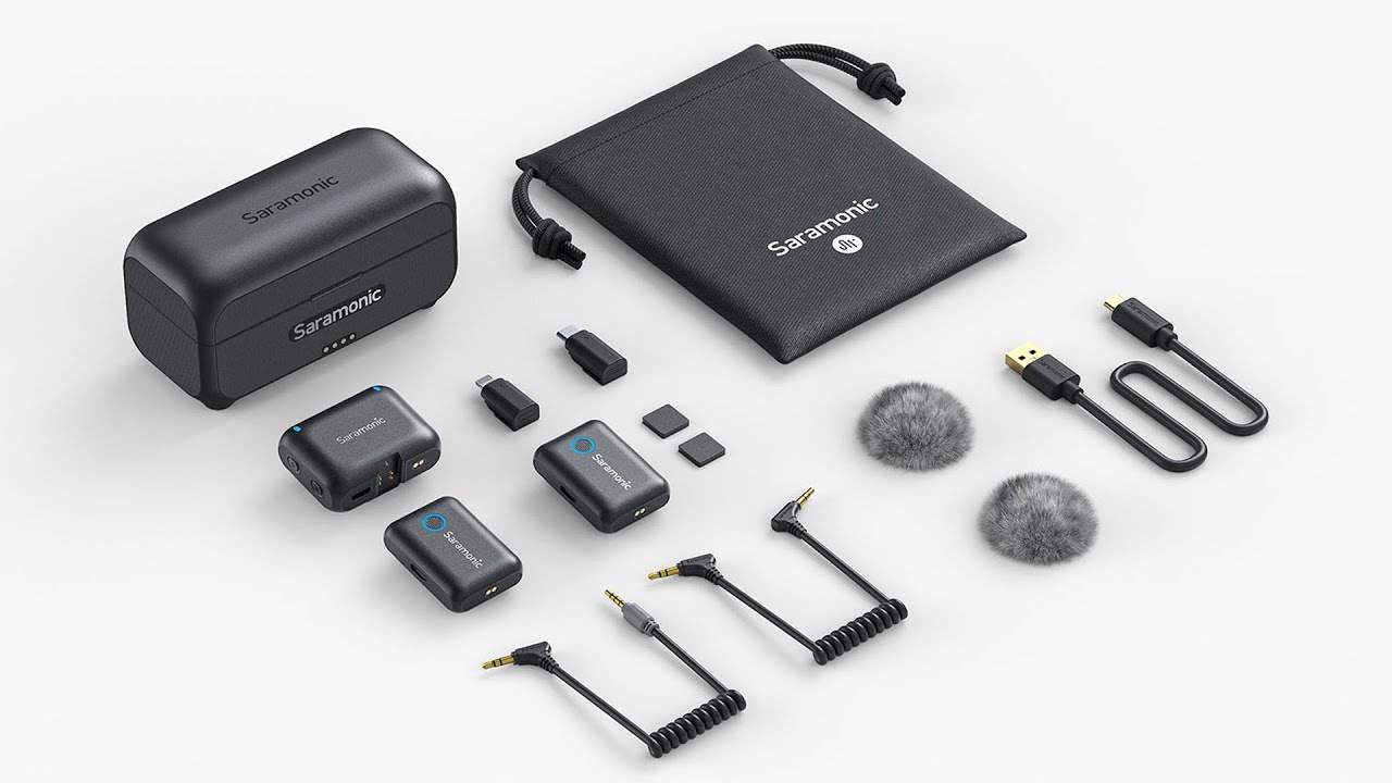 Saramonic Blink500 B2+ 2.4G Dual Wireless Microphone System Unboxing