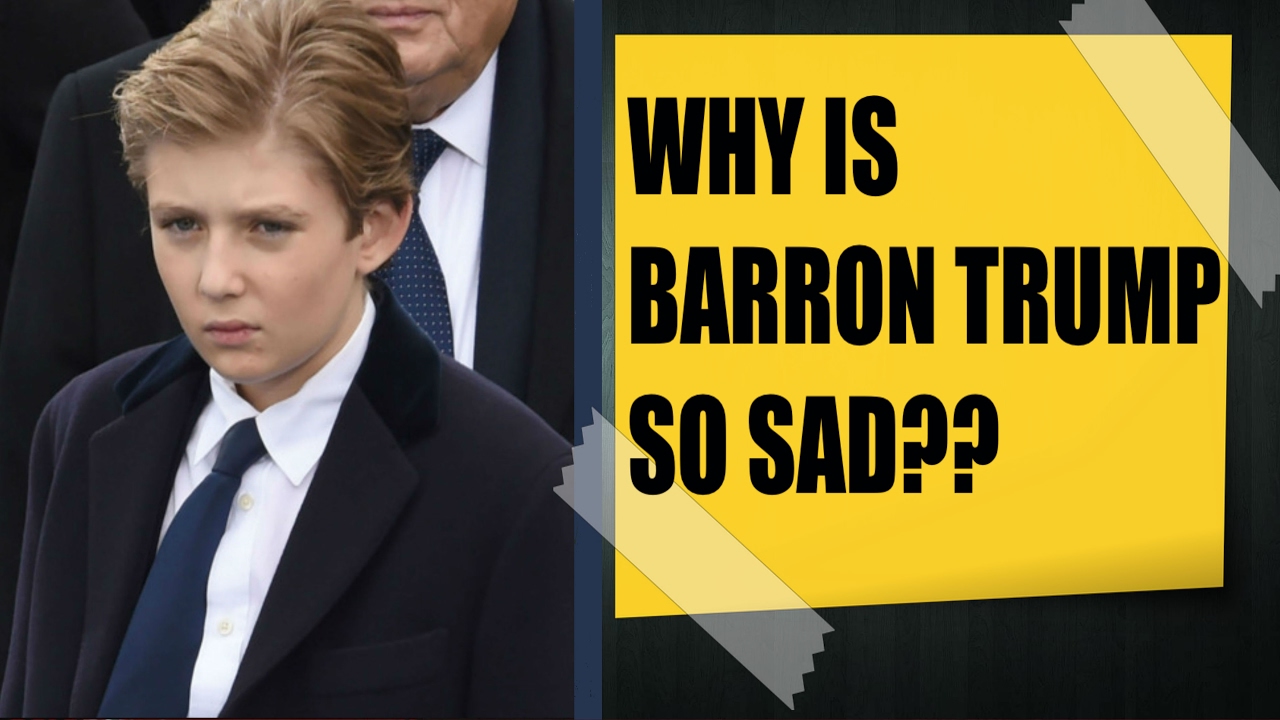 Why is Barron Trump So Sad? (The Ed the Sock Show)