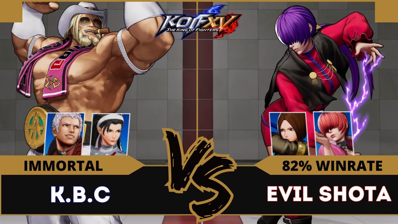 KOFXV⭐K.B.C (Chizuru/Yashiro/Antonov) vs EVIL SHOTA (O.Shermie/Whip/Shermie)⭐Ranked Match - 15/04/24