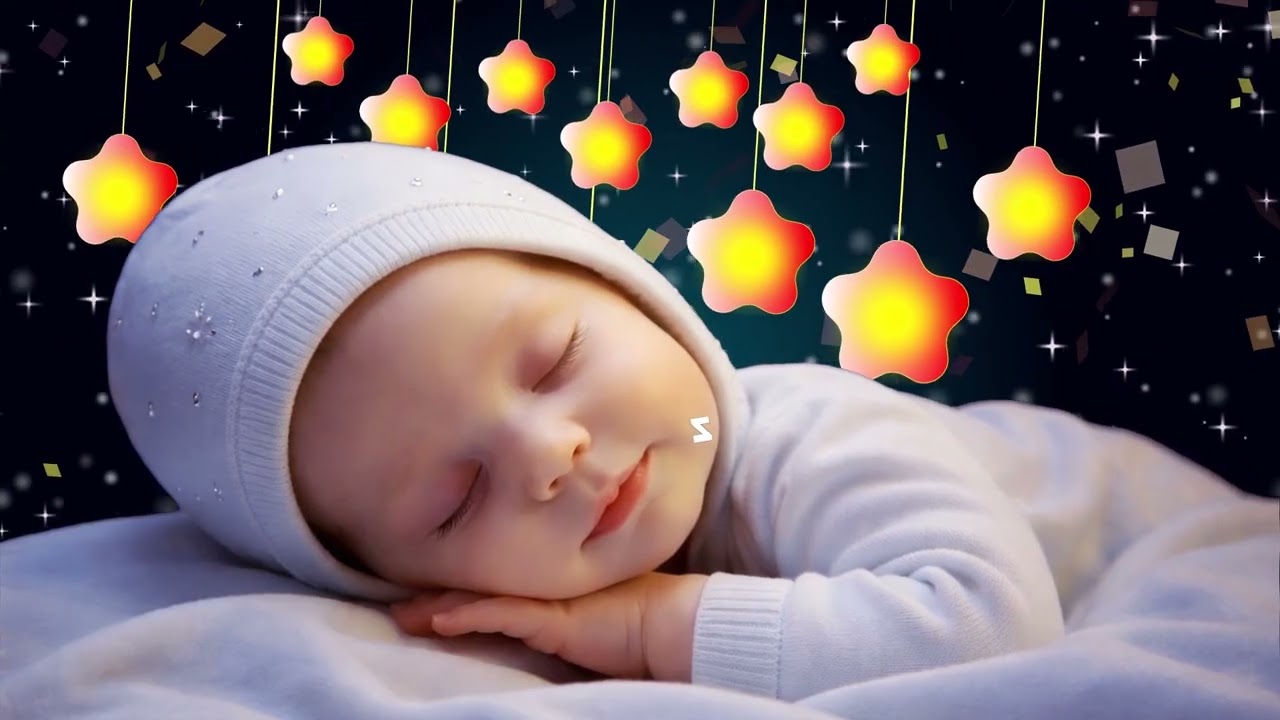 Baby Sleep Music 🌙 Fast Deep Calm in 3 Minutes 💤 Soft Mozart & Brahms Lullabies