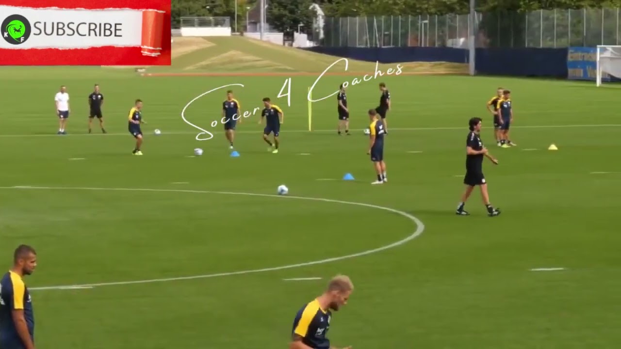 🔰''Excellent''Passing Combination Football / 6 Variation Passing Drills