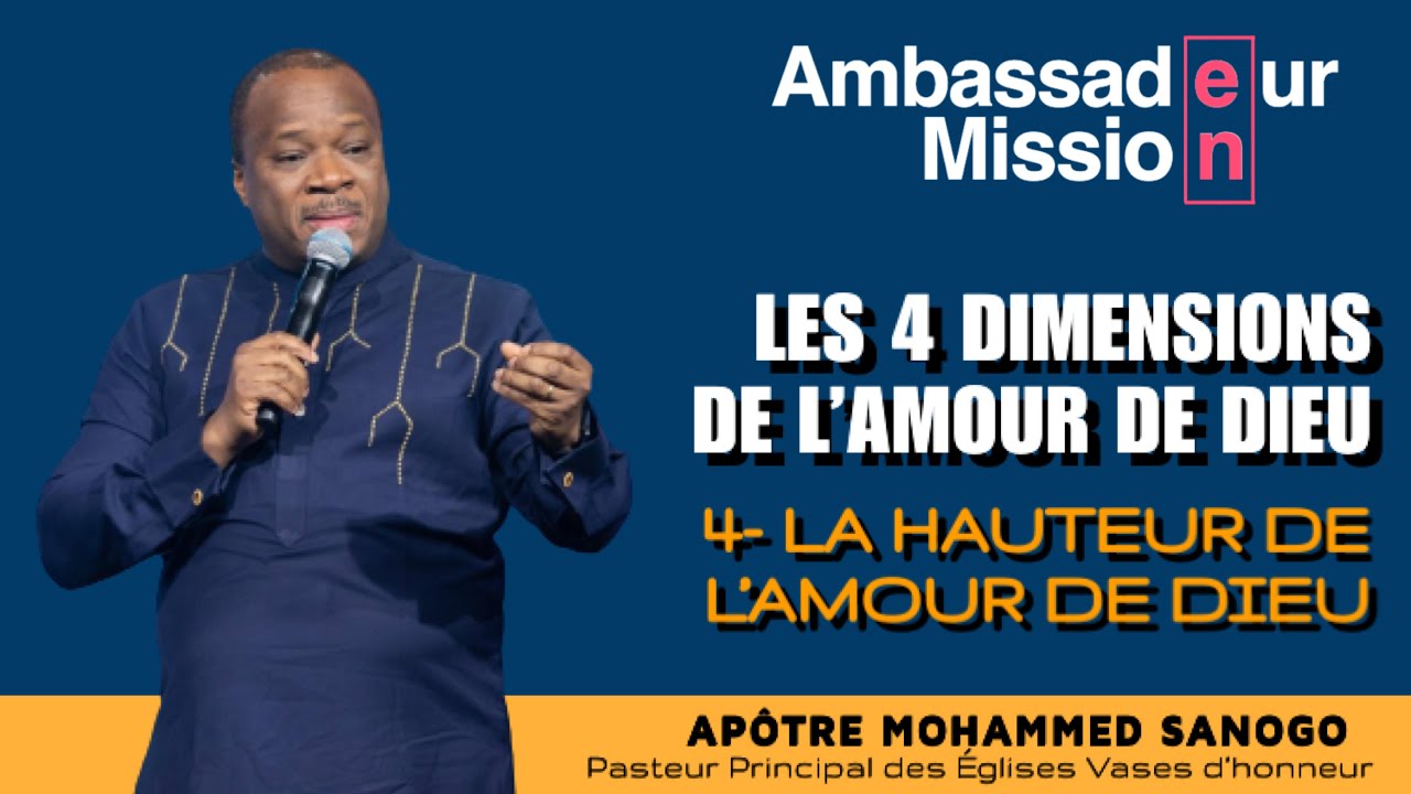 LA HAUTEUR DE L’AMOUR DE DIEU AVEC L’APÔTRE 
