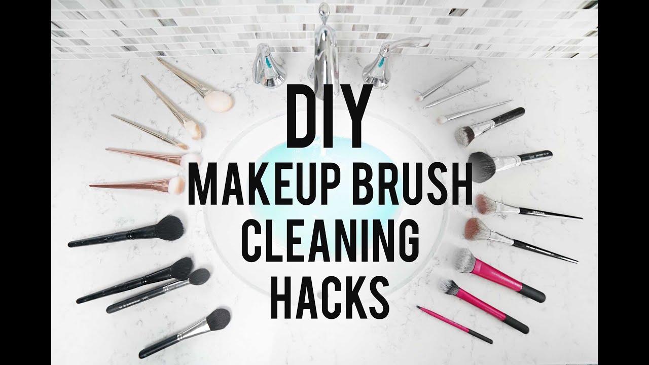 DIY Makeup Brush Cleaning Hacks | ANN LE