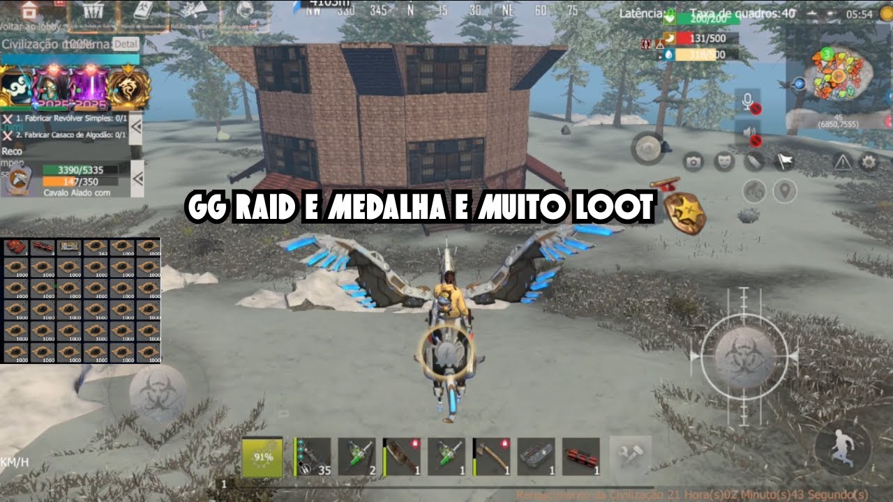 O MELHOR RUSH QUE JA FIZ NA HISTORIA DO LAST ISLAND OF SURVIVAL