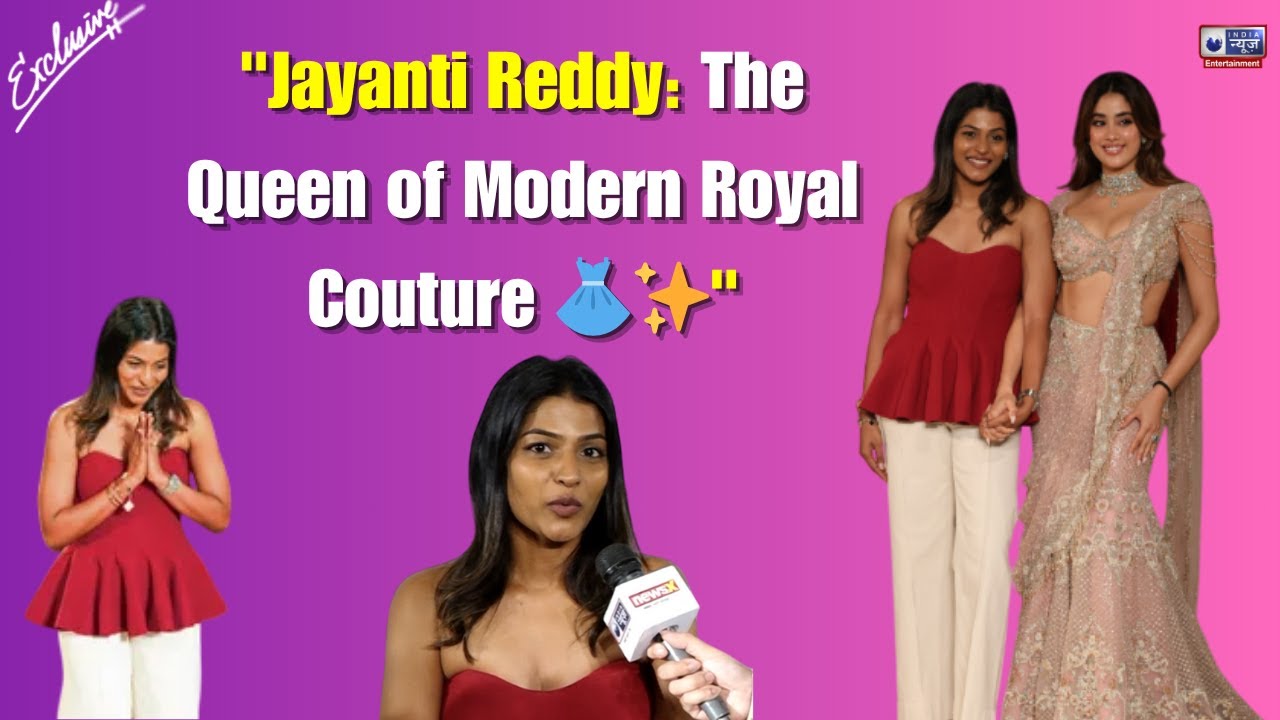From Tradition To Trend: Jayanti Reddy&rsquo;s Couture Magic. #indiacoutureweek2025 #bollywood