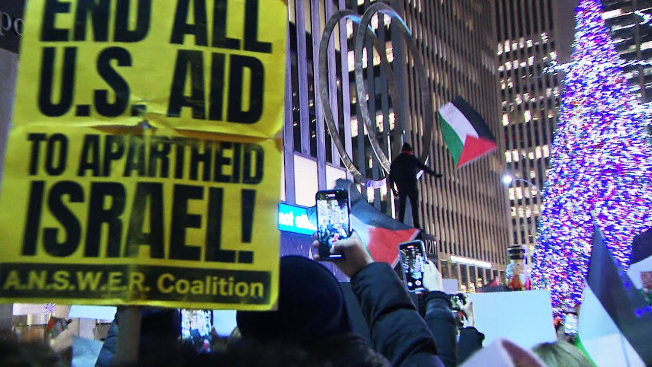 NYPD Braces for Israel-Hamas Protesters During New Year's Eve