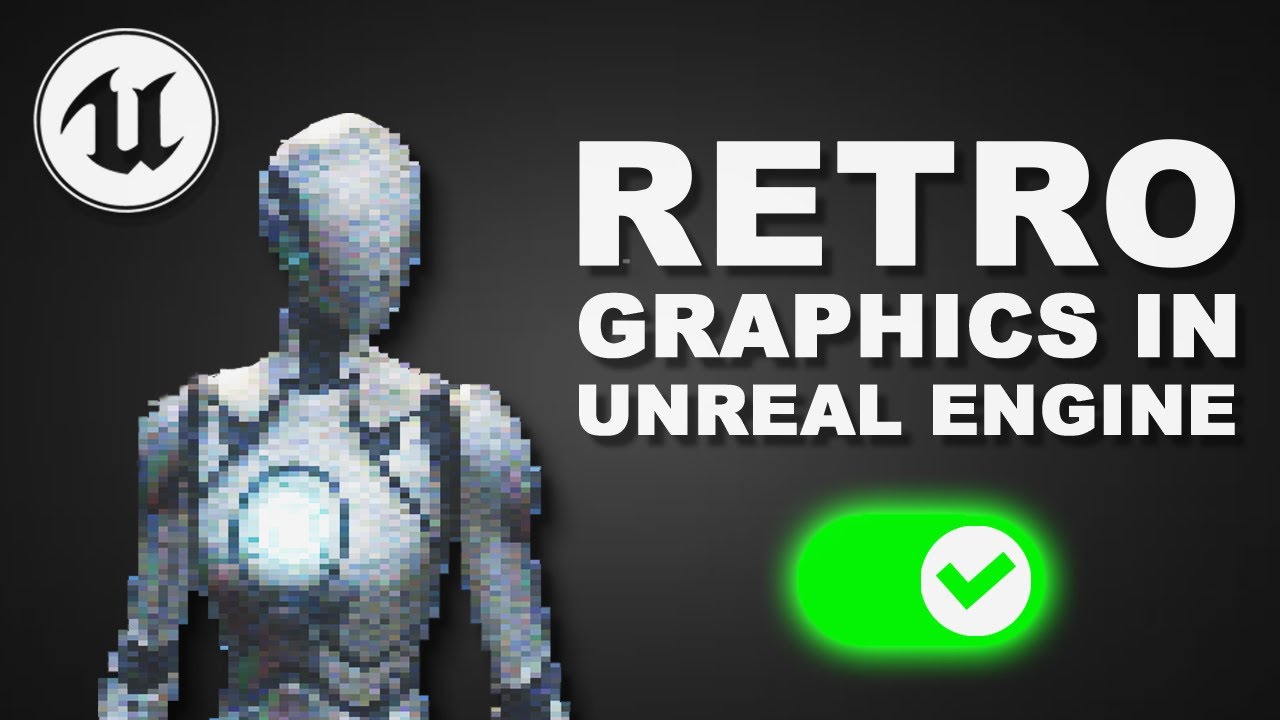 Создание ретро-пиксельной графики — Unreal Engine 5