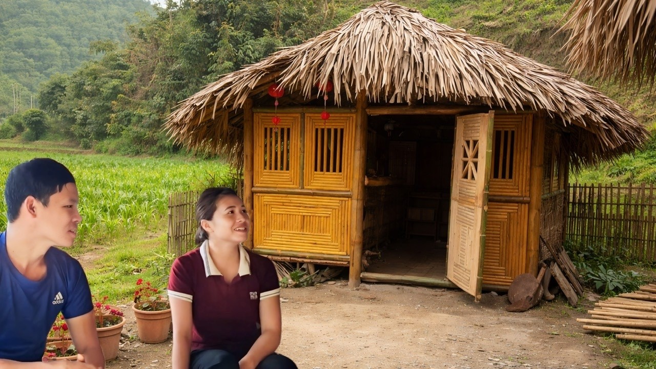 Truong helped Don finish building her little house