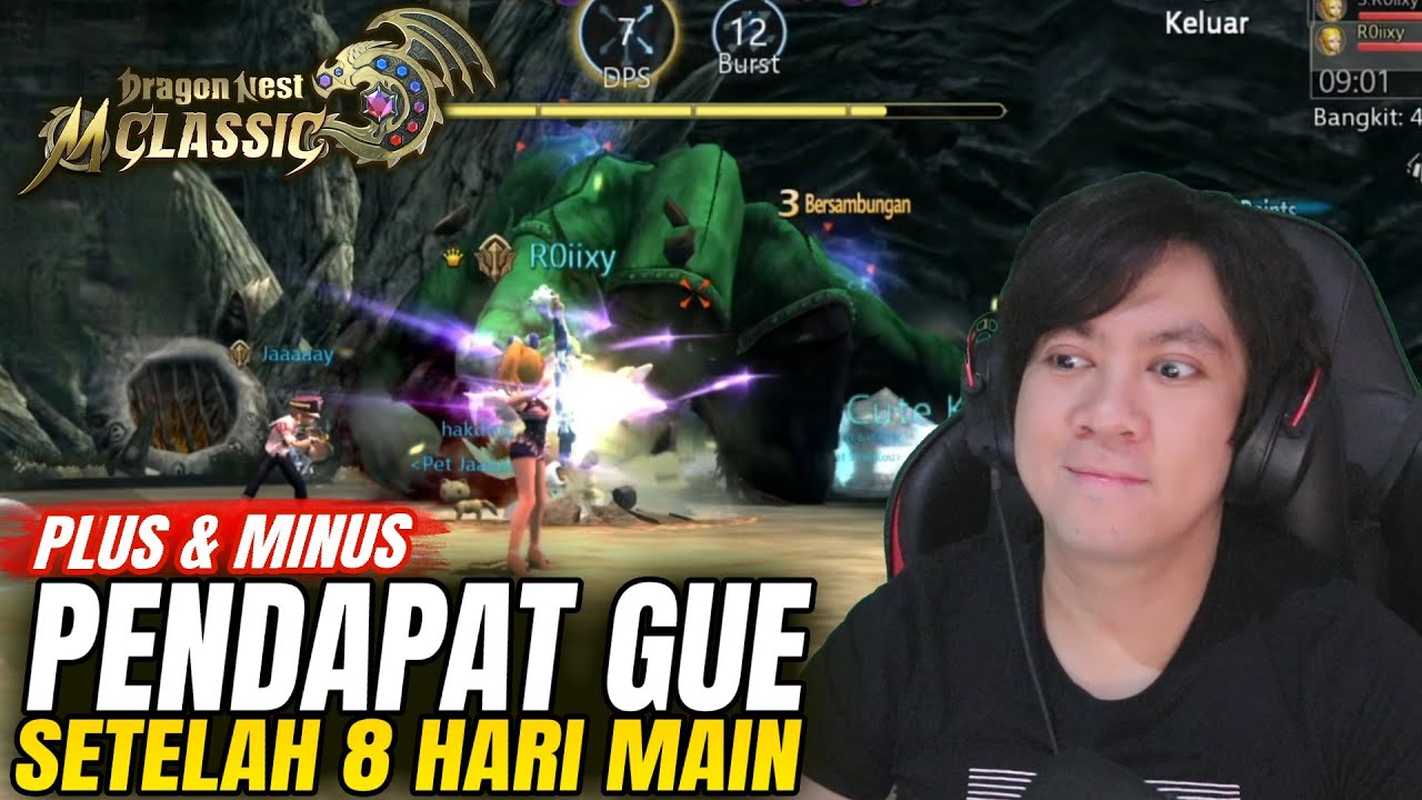 Apakah Worth it? Plus & Minus - Pendapat gue Setelah 8 Hari Main Dragon Nest M Classic