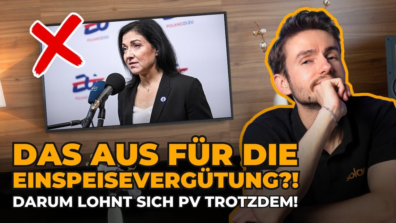 Katherina Reiche will die Einspeisevergütung kippen | Was das 2025 für Solaranlagen bedeutet