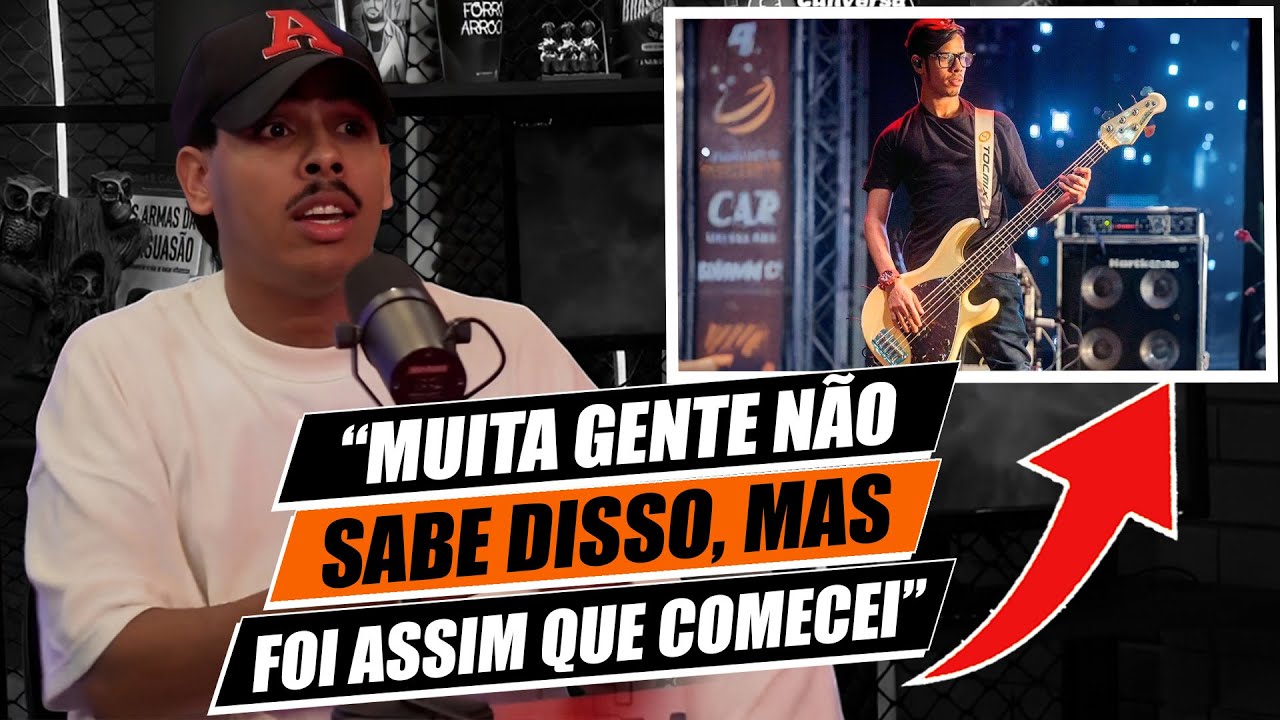 COMECEI TOCANDO CONTRABAIXO ASSIM.