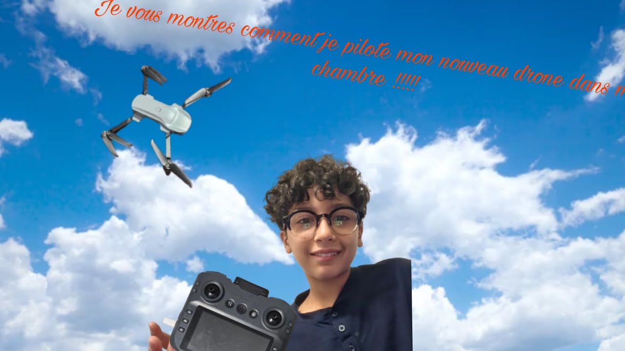 Je pilote mon drone !!!