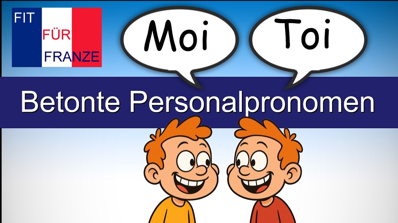 Betonte Personalpronomen | Einfach besser erklärt!