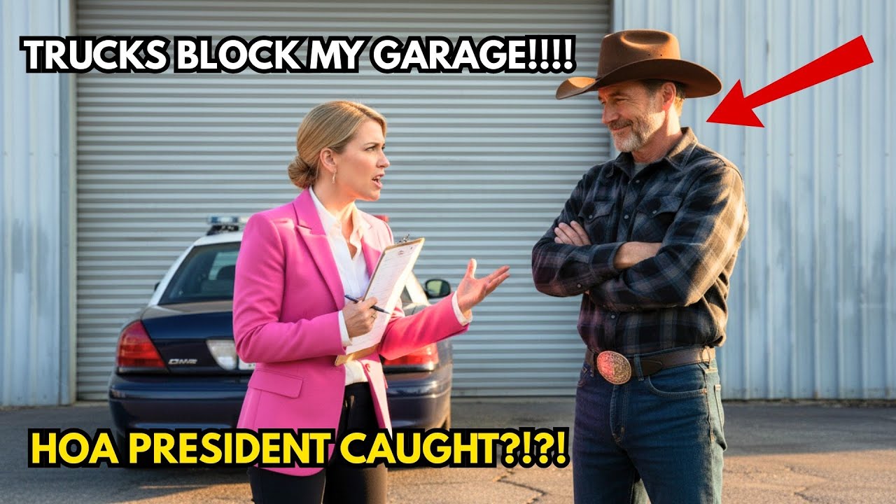 HOA Karen Blocked My Garage With 3 Trucks — So I Locked Them In and Called the Sheriff