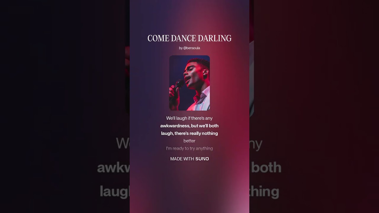 COME DANCE DARLING🎤[Remix Anglais] de 