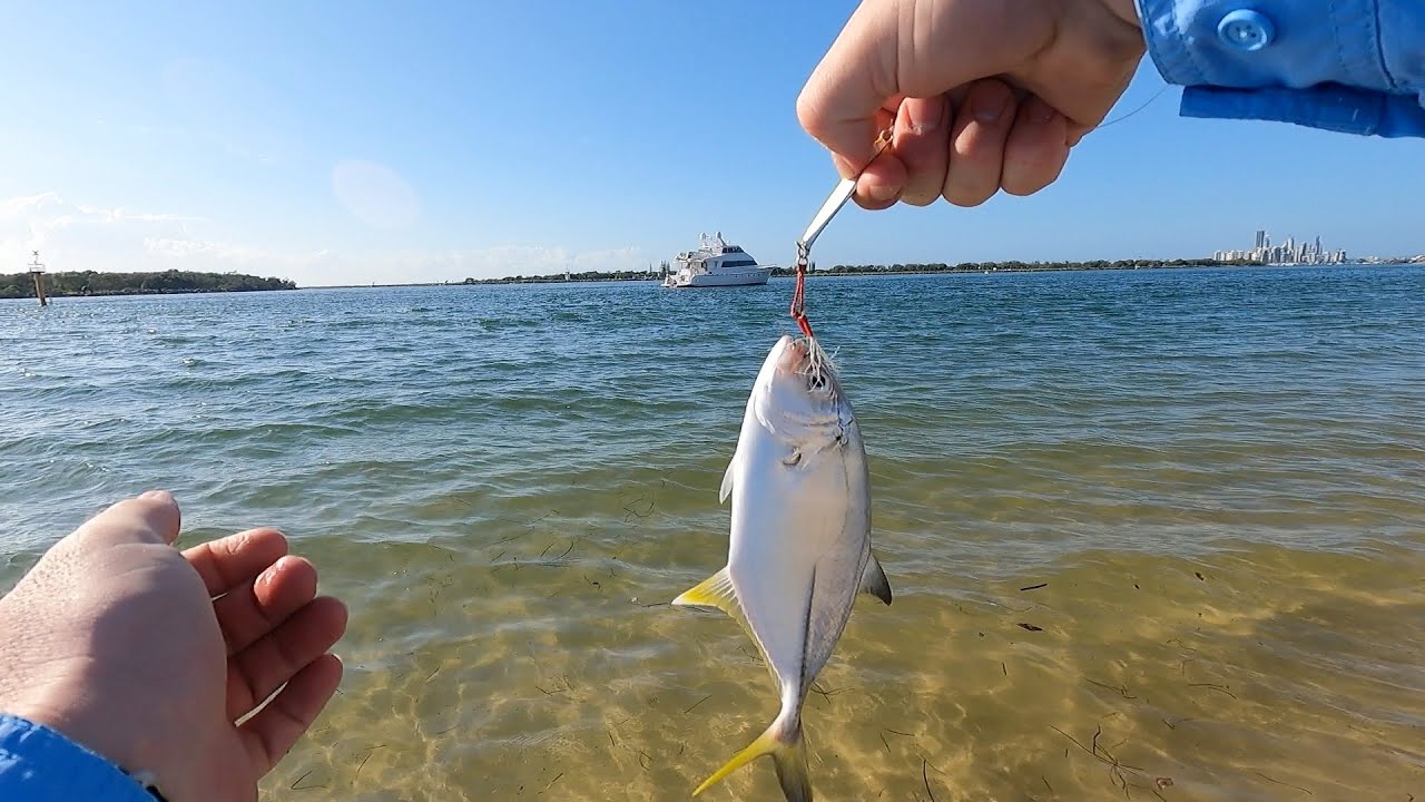 Kayak Fishing Wave Break Island Gold Coast