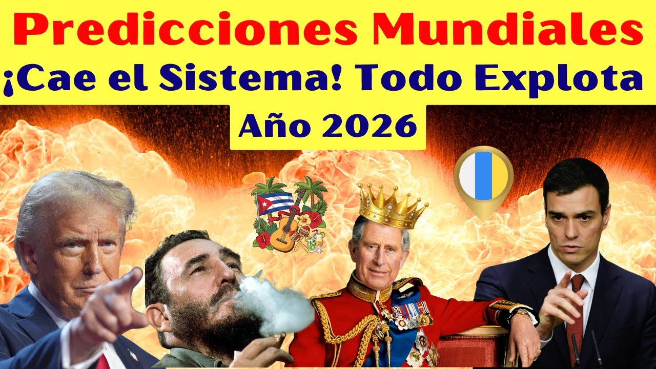 💥🤯𝐏𝐫𝐞𝐝𝐢𝐜𝐜𝐢𝐨𝐧𝐞𝐬 𝐌𝐮𝐧𝐝𝐢𝐚𝐥𝐞𝐬 𝟐𝟎𝟐𝟔☠️ 𝐂𝐚𝐢𝐝𝐚 𝐝𝐞l Sistema!! 𝐄𝐥 𝐆𝐨𝐛𝐢𝐞𝐫𝐧𝐨 𝐝𝐞 𝐄𝐬𝐩𝐚𝐧̃𝐚 𝐓𝐢𝐞𝐧𝐞 𝐥𝐨𝐬 𝐃𝐢𝐚𝐬 𝐂𝐨𝐧𝐭𝐚𝐝𝐨𝐬!