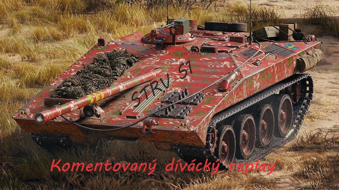 WoT - STRV S1 6,6k dmg, aneb mapa co svědčí Švědským TDčkům !