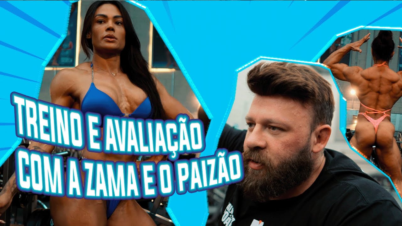 MAIS UM TREINO COM A ZAMINHA | TEVE AVALIAÇÃO NO FINAL!