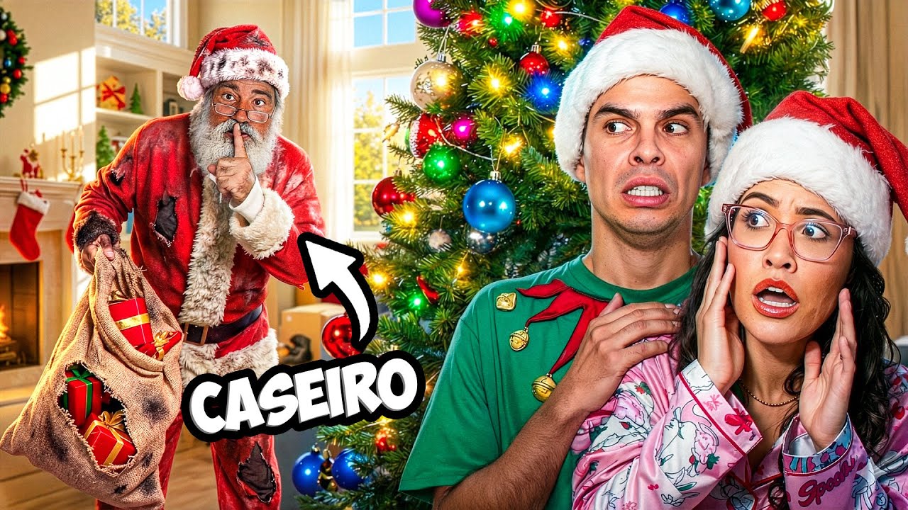 O PAPAI NOEL DA DARK WEB APARECEU NA NOVA MANS&Atilde;O!