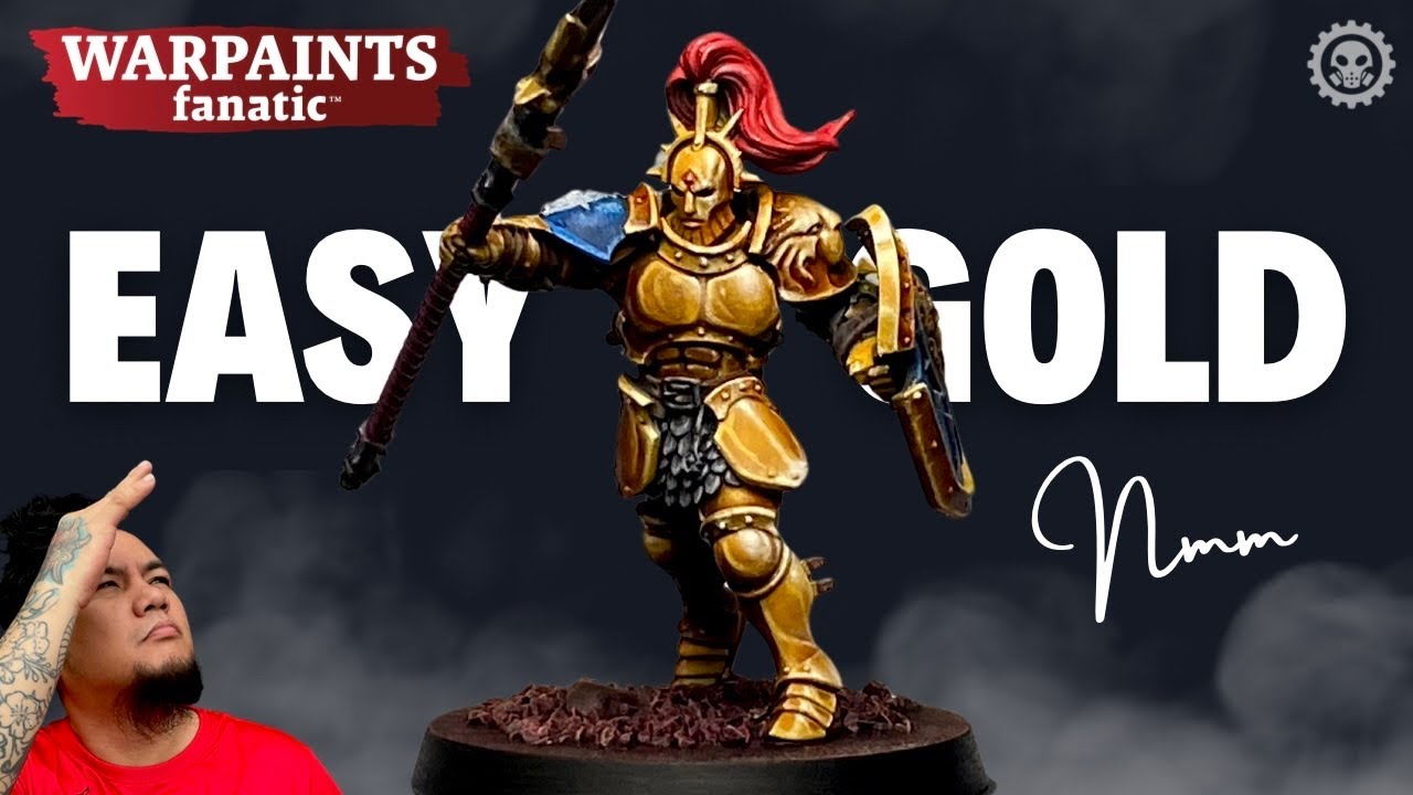 How To Paint Gold NMM 🎨 Warpaints FANATIC