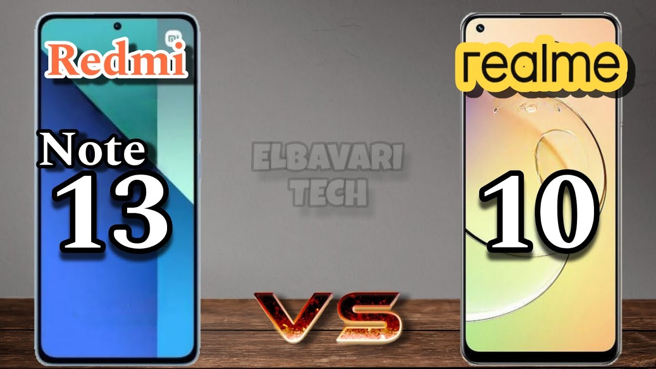 Redmi Note 13 vs Realme 10