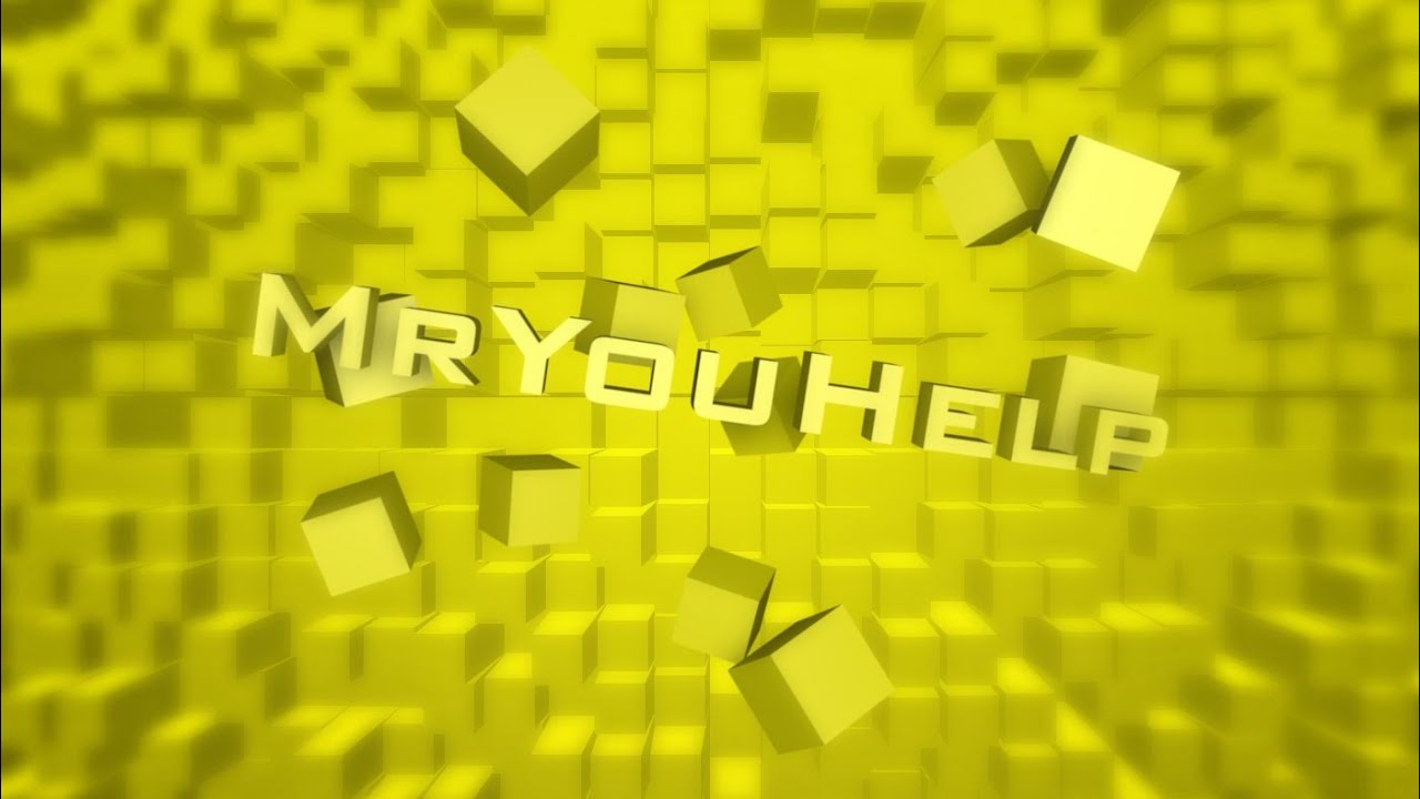 Photoshop + Cinema 4D Tutorial  Wallpaper #01  - MrYouHelp