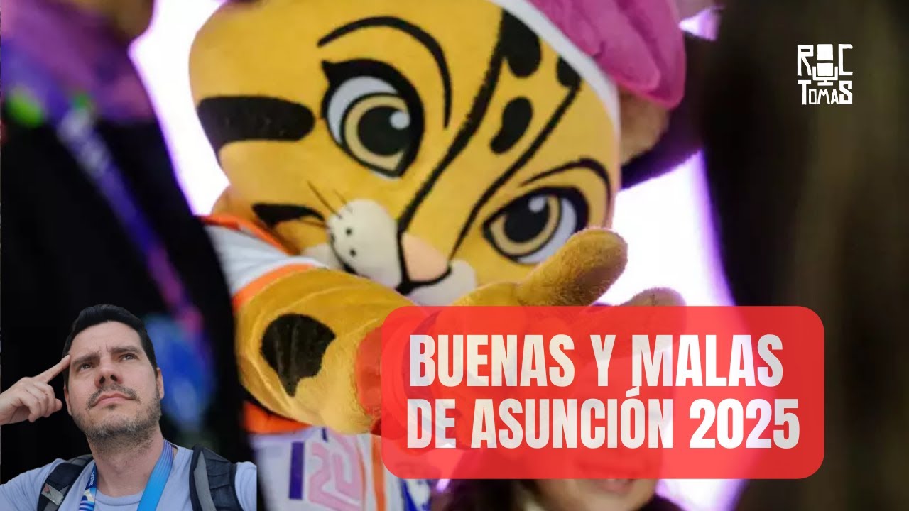 Los JUEGOS PANAMERICANOS JUNIOR ASUNCIÓN 2025 en forma de BALANCE