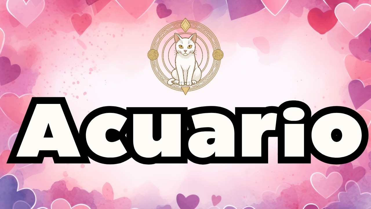 ACUARIO, PREPÁRATE! TREMENDAS CARTAS! ALGO MUY FUERTE A PUNTO DE PASAR ENTRE LOS DOS!